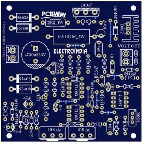 Resim Amfiler Için Güç Kaynağı Devresi - 0-30V - 2Ma-3A 