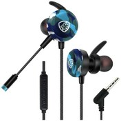 Resim Hytech HY-GK4 Esnek Mikrofonlu Kamuflajlı Kulak İçi Oyuncu Kulaklığı 