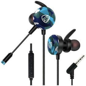 Resim Hytech HY-GK4 Esnek Mikrofonlu Kamuflajlı Kulak İçi Oyuncu Kulaklığı 