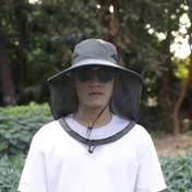 Resim 1 adet Şık Erkek Balıkçılık Şapkası - Nefes Alabilen Polyester, Elde Yıkanabilir, Balıkçılık, Yürüyüş ve Kamp için Khaki, Siyah, Deniz Mavisi Seçenekleri 