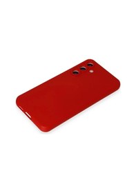 Resim Galaxy S24 Kılıf Nano İçi Kadife - Kırmızı 