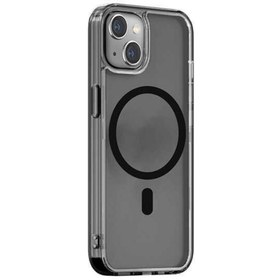 Resim WIWU Iphone 14 Magsafe Şarj Özellikli Lens Korumalı Şeffaf Silikon Kapak 