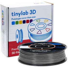 Resim tinylab 3d 1.75mm 1000gr Gri Pla Filament Yüksek Kalite, Çevre Dostu, Mükemmel Yapışma 