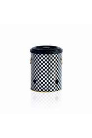 Resim Evle Soğanlık/Patateslik Ø175x225mm, 5 lt, Marble Black - Checkers Black 