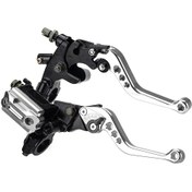 Resim Geeroyoo Motosiklet Cnc Alüminyum Fren Debriyaj Kolu Seti - 16mm Piston Çapı, Dot3/dot4 Uyumlu 