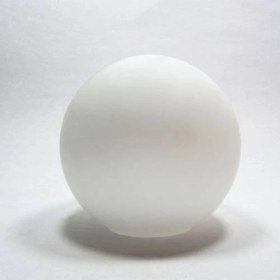 Resim Ada Avize Karpuz Avize Kol Camı Mat Beyaz Boyalı E27(AĞIZ Çapı 7 cm-Çapı 14 Cm) 