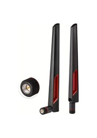 Resim Dashanshop 2 Adet Çift Bantlı Wifi Anteni 2.4ghz 5ghz 5.8ghz Sma Pc Anakart Router 