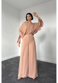 Resim Defymoda Bej İkili Takım Bej 