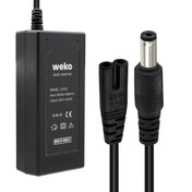 Resim WEKO 24 VOLT - 2 AMPER 5.5*2.5 UÇLU YERLİ ÜRETİM PLASTİK KASA MASAÜSTÜ ADAPTÖR 