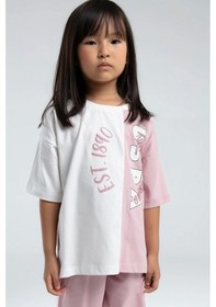 Resim U.S. Polo Assn. Kız Garson Bermuda Takım - Soft Pembe Soft Pembe 