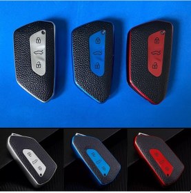 Resim Yeni Leon Uyumlu Mk4 Anahtar Kılıf Süperlüx (510084402) 