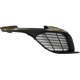 Resim 2015-2017 Peugeot 308 Ön Tampon Panjuru Sağ Nikelaj Çıtalı Gündüz Farı Delikli Actıve Model Tyg Adet Oem No:1610744380 