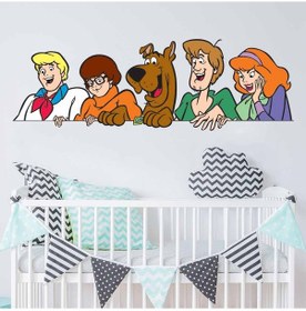 Resim Scooby Doo Çocuk Odası Duvar Stickerı 