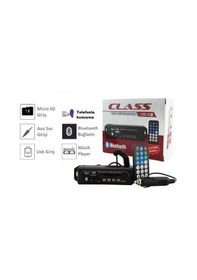 Resim Bluetoothlu Araç Oto Teyp Aux Usb Sd Tf Çevirici Dönüştürücü 12v N11.287 