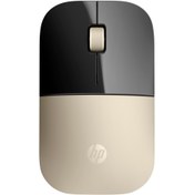 Resim HP Z3700 X7Q43AA Altın Rengi Slim Wireless Optik Mouse 2.4Ghz 1200Dpı 