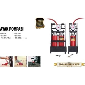 Resim Meşem Tek Pistonlu Ayak Pompası 