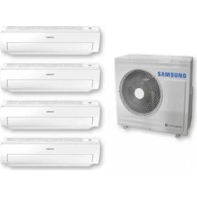 Resim Samsung (3 Adet AJ025TNAPKH+AJ068TNAPKH+AJ100TXJ5KH) A++ 40000 BTU 4+1 Multi Inverter Klima 