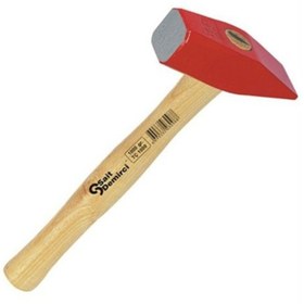 Resim Sait Demirci Tesviyeci Çekici Paslanmaz Çelik Yüksek Kalite Ahşap Saplı Çekiç 1500gr Tamir El Ağaç Işleme Aleti 