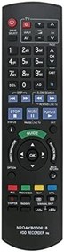 Resim AULCMEET Panasonic Blu-ray Disc Recorder N2QAYB000618 DMR-HW120 DMR-HW100EBK DMR-HW220 DMR-HW100 DMR-HW200 DMR-PWT500 DMRHW100EB-K Sub N2QAYB000 için uygun uzaktan kumanda 0615 