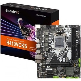 Resim Esonic Pro H410VCKS Intel H410 2133 MHz DDR4 Soket 1200 Matx Anakart 