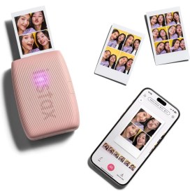 Resim Fujifilm Instax Mini Link 3 Pembe Akıllı Telefon Yazıcısı ve 20'li Mini Film 