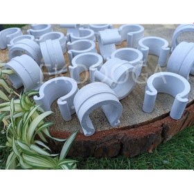 Resim Sera Klipsi 27'lik 50 Adet Sera Naylonu Tutucu Mandal Klips 