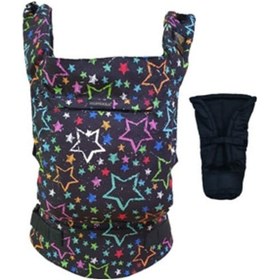 Resim Mamadusbaby Renkli Yıldızlar Ergonomik Kanguru Yenidoğan Set Renkli Yıldızlar Yenidoğan 
