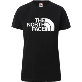 Resim The North Face W S/s Easy Tee Kadın T-shirt Nf0a4t1qjk31 Siyah 
