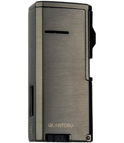 Resim Quantoro 3 Torch Pürmüz Delicili Gunmetal Metal Puro Çakmağı 