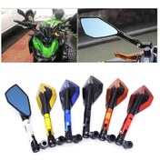 Resim Kırmızı Mükemmel Motosiklet Aynaları Cnc Metal Geniş Uygulama 