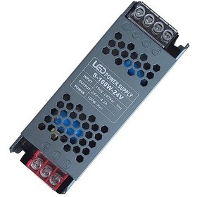 Resim Yeni Tip Slim Trafo, Adaptör, Driver 24v 4,2 Amper 100 Watt 