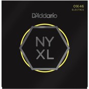 Resim D'Addario NYXL0946 Nickel Wound Elektro Gitar Teli (9-46) 