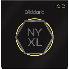 Resim D'Addario NYXL0946 Nickel Wound Elektro Gitar Teli (9-46) 