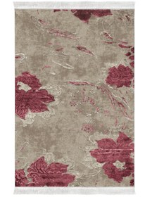 Resim Alanur Home Eko Trend Djt Yıkanabilir Kaymaz Taban 3 Lü Yatak Odası Takımı 660m Suluboya Pudra 