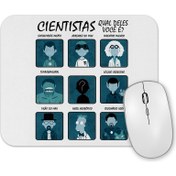 Resim Baskı Dükkanı Cientistas Mouse Pad 