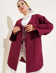 Resim VOLT CLOTHİNG Çift Bağcıklı Poplin Kimono 