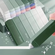 Resim 6 Paket Büyük Kapasiteli Gradyan Düzeltme Bandı - Öğrenciler için Pürüzsüz, Taşınabilir Okul Malzemeleri, Sevimli İns Stili, Okula Dönüş Gereklilikleri, Taşınabilir Düzeltme Kalemleri, Okul Malzemeleri Gereklilikleri | Gradyan Düzeltme Bandı | Pürüzsüz Yazma, Düzeltme Bandı Kalemleri 
