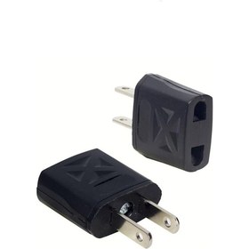 Resim Adet Türk Avrupa Tipi Fişi Amerikan Japon Tipi Fişe Çevirici Dönüştürücü Seyahat Adaptörü Tersi Fiş 2 
