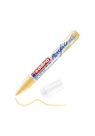 Resim Edding 5100 Orta Uçlu Akrilik Boyama Markörü 2-3 Mm Pastel Sarı 