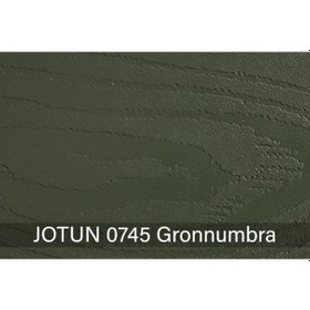 Resim Jotun Gronnumbra 745 Demidekk Ultimate Fönster Ahşap Boyası 
