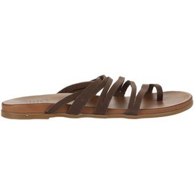 Resim Bueno Shoes Taba Nubuk Kadın Parmak Arası Terlik 01wu4238 