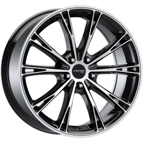 Resim ARCEO-ASW01-41 8.5x20"-5x112 ET30 73.1 Black Diamond Jant (4 Adet) 