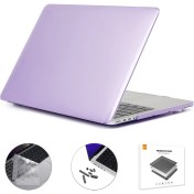 Resim Enkay Ab Versiyonu 3'ü 1 Arada Kristal Dizüstü Bilgisayar Kapağı MacBook A2485 Için Set Mor (Yurt Dışından) 