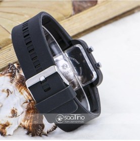 Resim Dijital Led Watch Ekran Kare Sportif Çocuk Yetişkin Kol Saati St- 