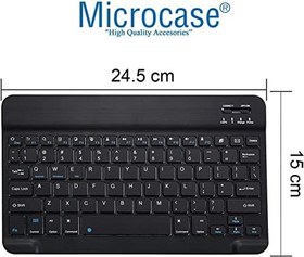 Resim Microcase Xiaomi Pad 6/Pad 6 Pro 11inch Tablet için Bluetooth Klavye + Mouse + Tablet Standı - AL2765 