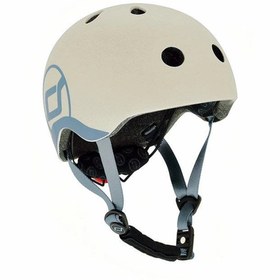 Resim Scoot and Ride Helmet Bebek Kaskı XXS-S Açık Gri 181206-96360 