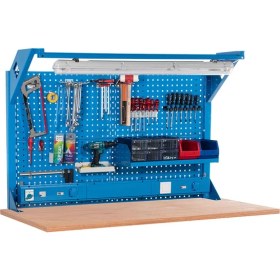 Resim Star Çelik Atölye Çalışma Tezgahı İçin Takım Asma Panosu (1430 x 195 x 914 mm) 