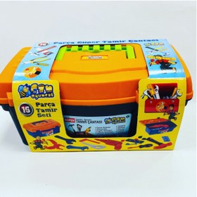 Resim Genel Markalar 16 Parça Tamir Seti Çantalı Süper Oyuncak Eğitici Tanıyalım Öğrenelim Tamir Çantası 