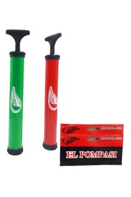 Resim İtalyano Mini El Pompası Top Şişirme 1 Adet Ka-704 Yeşil 