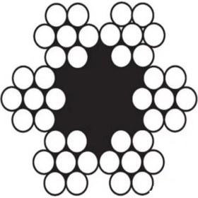 Resim Bilfold Çelik Halat 3 mm 10 Metre (6x7 K.öz) 